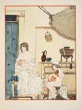 Nursing of Infants, Illustration from 'The Works of Hippocrates', 1934 (Colour Litho)-Joseph Kuhn-Regnier-Giclee Print