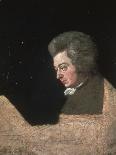 Unfinished Portrait of Wolfgang Amadeus Mozart-Joseph Lange-Framed Giclee Print