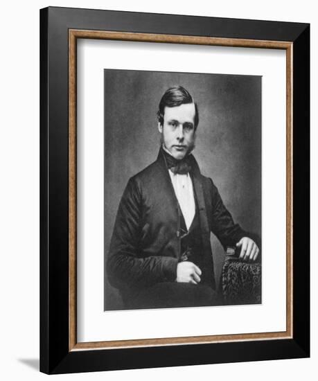 Joseph Lister, English Surgeon and Pioneer of Antiseptic Surgery, C1855-null-Framed Premium Giclee Print