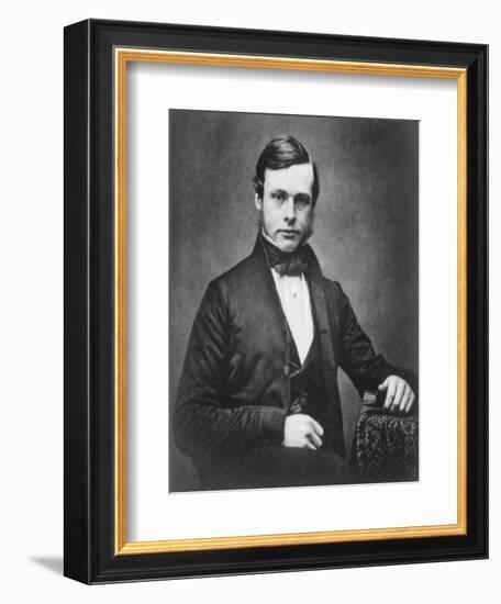 Joseph Lister, English Surgeon and Pioneer of Antiseptic Surgery, C1855-null-Framed Premium Giclee Print