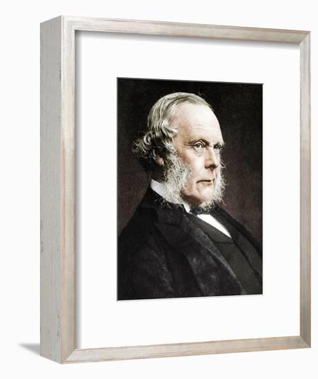 Joseph Lister, English surgeon and pioneer of antiseptic surgery, c1890-Unknown-Framed Photographic Print