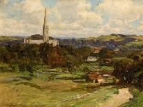 Distant View with the Downs in the Background, 1906-Joseph Longhurst-Giclee Print