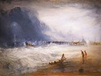 Rockets and Blue Lights (Close at Hand) to Warn Steamboats of Shoal Water, 1840 (Oil on Canvas)-Joseph Mallord William Turner-Giclee Print