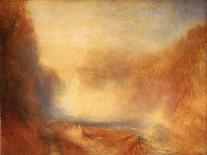 The Burning of the Houses of Lords and Commons, 16Th October, 1834 (Oil on Canvas)-Joseph Mallord William Turner-Giclee Print