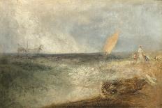 Rockets and Blue Lights (Close at Hand) to Warn Steamboats of Shoal Water, 1840 (Oil on Canvas)-Joseph Mallord William Turner-Giclee Print