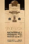 Poster Advertising Secession Exhibition of Austrian Artists, 1898-Joseph Maria Olbrich-Framed Photographic Print