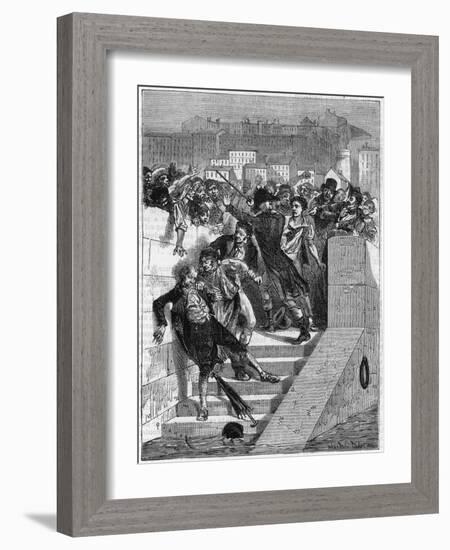 Joseph-Marie Jacquard, French Inventor, 1880-null-Framed Giclee Print