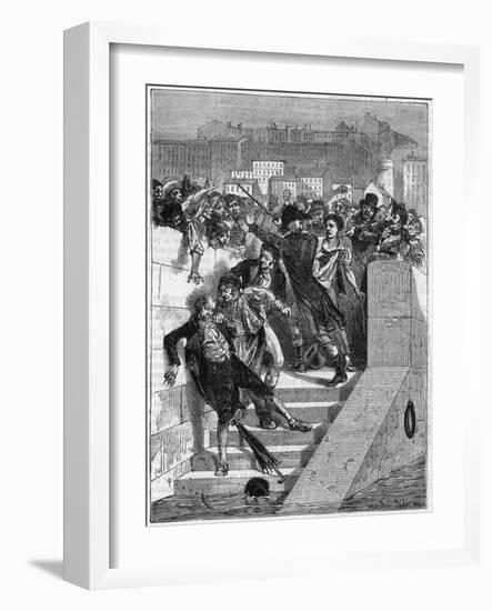 Joseph-Marie Jacquard, French Inventor, 1880-null-Framed Giclee Print