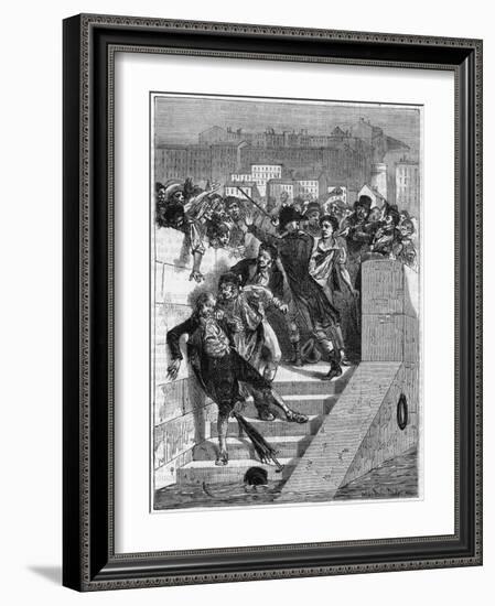 Joseph-Marie Jacquard, French Inventor, 1880-null-Framed Giclee Print