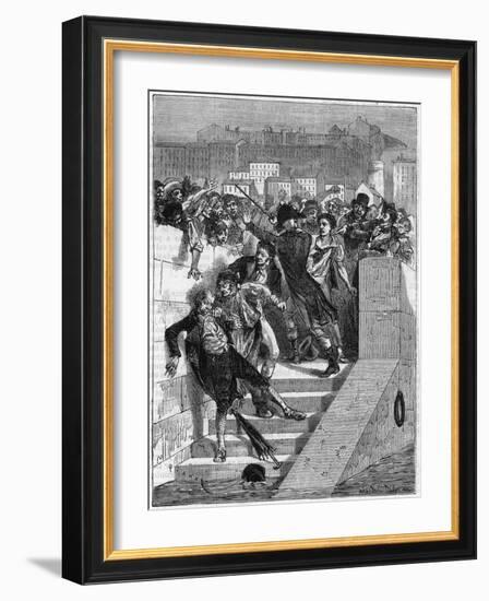 Joseph-Marie Jacquard, French Inventor, 1880-null-Framed Giclee Print