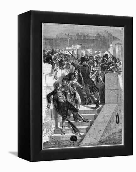 Joseph-Marie Jacquard, French Inventor, 1880-null-Framed Premier Image Canvas