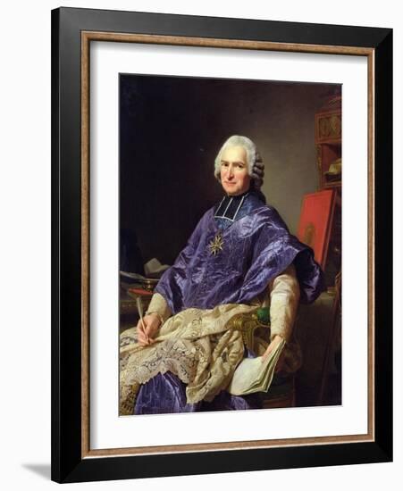 Joseph-Marie Terray (1715-78) Abbe De Molesmes, 1774-Alexander Roslin-Framed Giclee Print