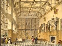 The Great Hall, Hatfield, Berkshire, 1600, Illustration from 'Architecture of the Middle Ages',…-Joseph Nash-Giclee Print