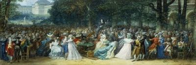 Camille Desmoulins (1760-1794) Au Palais Royale-Joseph Navlet-Premier Image Canvas