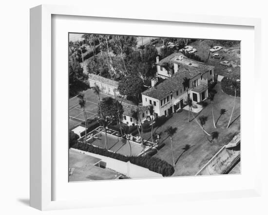 Joseph P. Kennedy's Home in Palm Beach-null-Framed Photographic Print