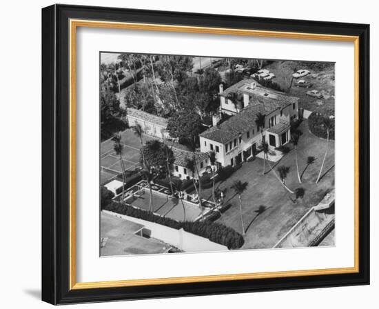 Joseph P. Kennedy's Home in Palm Beach-null-Framed Photographic Print