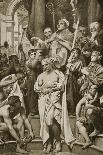 The Baptism of Clovis, Rheims, 496 A.D.-Joseph Paul Blanc-Giclee Print