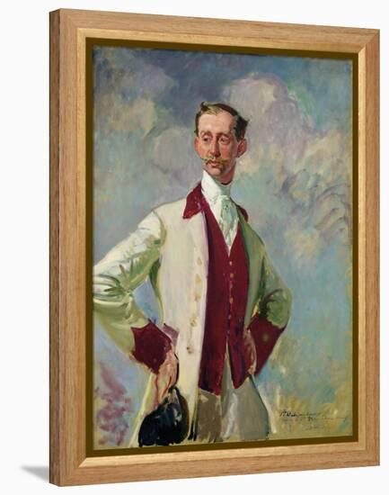 Joseph-Philippe-Francois De Riquet, Prince De Caraman-Chimay, 1914 (Oil on Canvas)-Jacques-emile Blanche-Framed Premier Image Canvas