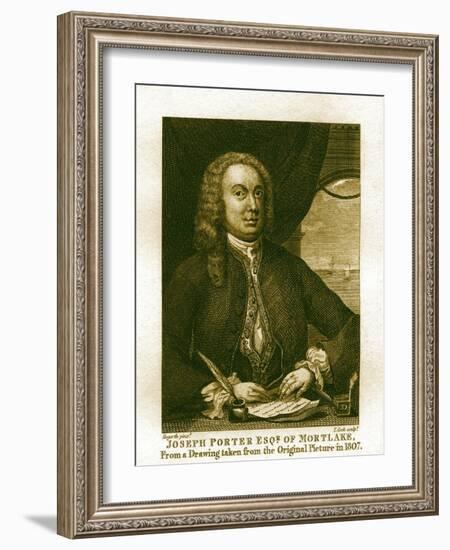 Joseph Porter by William Hogarth-William Hogarth-Framed Giclee Print