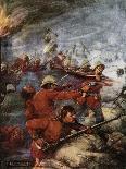 Battle of Rorke's Drift, Natal, Angol-Zulu War, 1879-Joseph Ratcliffe Skelton-Giclee Print