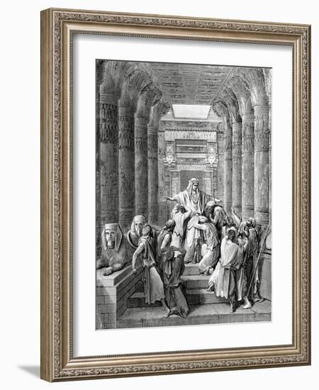 Joseph Recognized by His Brothers-Gustave Le Gray-Framed Giclee Print