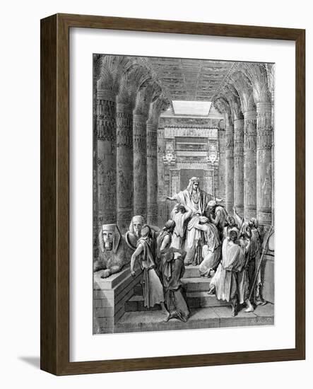 Joseph Recognized by His Brothers-Gustave Le Gray-Framed Giclee Print