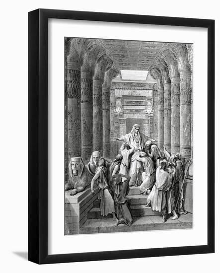 Joseph Recognized by His Brothers-Gustave Le Gray-Framed Giclee Print