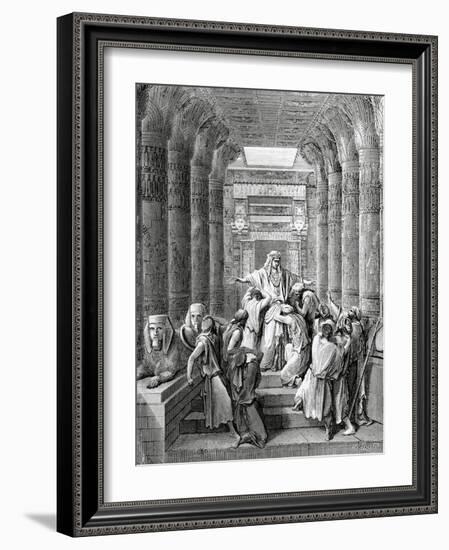 Joseph Recognized by His Brothers-Gustave Le Gray-Framed Giclee Print