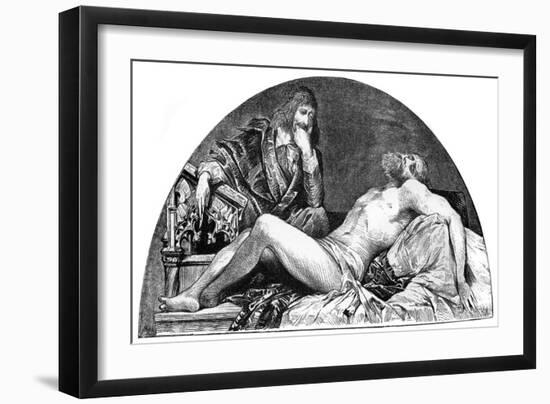 Joseph Ribera, Spanish Artist Active in Italy, C1880-1882-Hans Makart-Framed Giclee Print