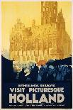 Visit Picturesque Holland Poster-Joseph Rovers-Giclee Print