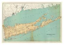 New York: Kings, Queens, Richmond, Rockland, Westchester, Putnam Counties, c.1895-Joseph Rudolf Bien-Art Print