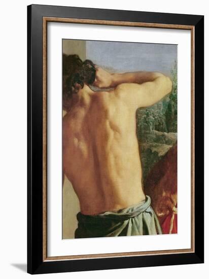 Joseph's Bloody Coat Brought to Jacob-Diego Velazquez-Framed Giclee Print