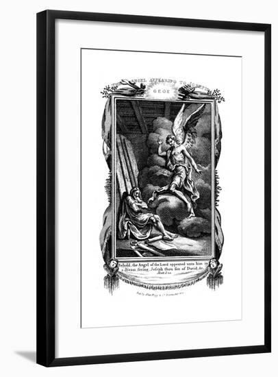 Joseph's Dream: Behold, the Angel of the Lord Appeared Unto Him in a Dream, 1804-null-Framed Giclee Print