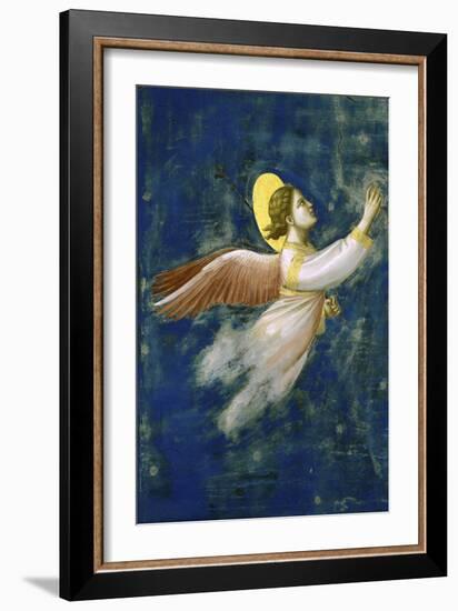 Joseph's Dream, Detail-Giotto di Bondone-Framed Giclee Print