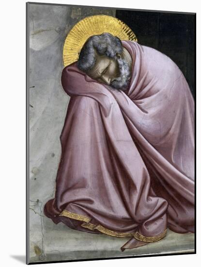 Joseph's Dream, Detail-Giotto di Bondone-Mounted Giclee Print