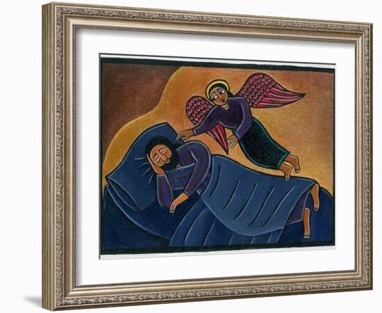 Joseph's Dream-Laura James-Framed Giclee Print