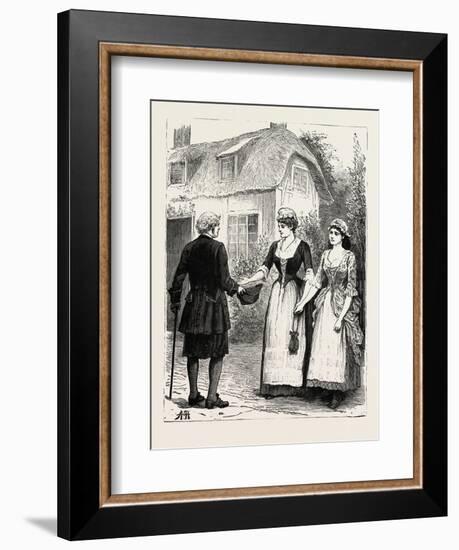 Joseph's Sweetheart at the Vaudeville-null-Framed Giclee Print