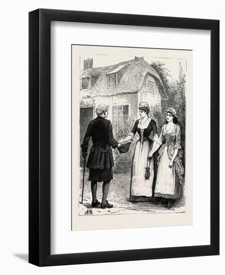 Joseph's Sweetheart at the Vaudeville-null-Framed Giclee Print