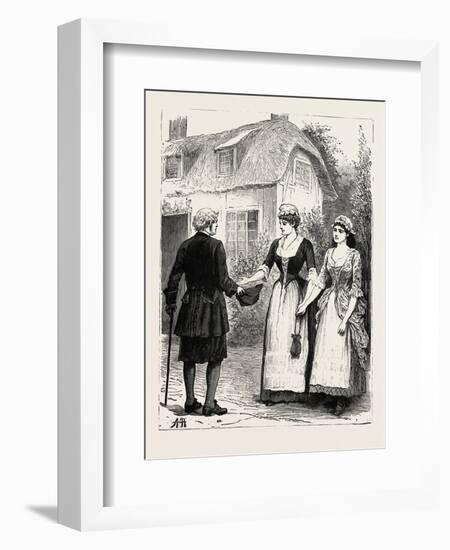 Joseph's Sweetheart at the Vaudeville-null-Framed Giclee Print