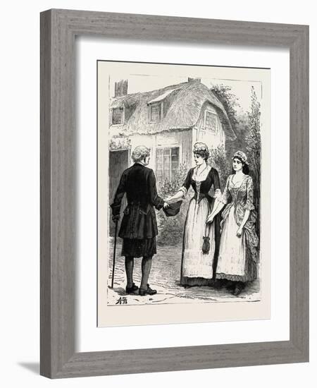 Joseph's Sweetheart at the Vaudeville-null-Framed Giclee Print