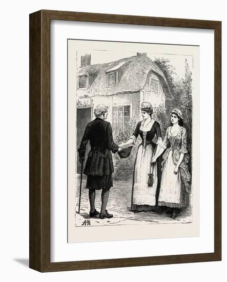 Joseph's Sweetheart at the Vaudeville-null-Framed Giclee Print