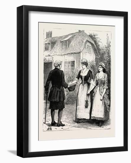 Joseph's Sweetheart at the Vaudeville-null-Framed Giclee Print