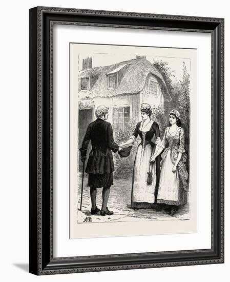 Joseph's Sweetheart at the Vaudeville-null-Framed Giclee Print