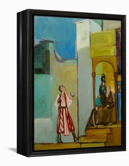 Joseph Sent to His Brothers, 1998-Richard Mcbee-Framed Premier Image Canvas