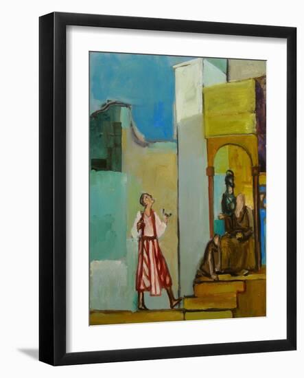 Joseph Sent to His Brothers, 1998-Richard Mcbee-Framed Giclee Print