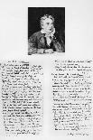 John Keats, English Poet, and His Ode to a Nightingale, 1819-Joseph Severn-Giclee Print