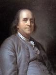 Portrait of Benjamin Franklin , by Duplessis, Joseph-Siffred (1725-1802). Oil on Canvas, C. 1780. D-Joseph Siffred Duplessis-Giclee Print