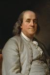 Portrait Benjamin Franklin-Joseph-Siffrede Duplessis-Framed Art Print