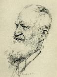 Edward Elgar - portrait-Joseph Simpson-Giclee Print