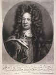 Oval Portrait of George, Prince of Denmark, 1704-Joseph Smith-Giclee Print